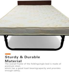 King Size Double <strong>Foldaway</strong> Folding Down Away <strong>Bed</strong> For Adult With Mattress - Product Image 2