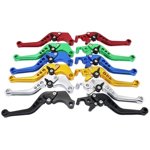 Leviers <span class=keywords><strong>de</strong></span> <span class=keywords><strong>frein</strong></span> <span class=keywords><strong>et</strong></span> d'<span class=keywords><strong>embrayage</strong></span> <span class=keywords><strong>de</strong></span> <span class=keywords><strong>moto</strong></span> réglables à 6 vitesses en alliage d'aluminium moulé sous pression CNC monobloc - Product Image 4