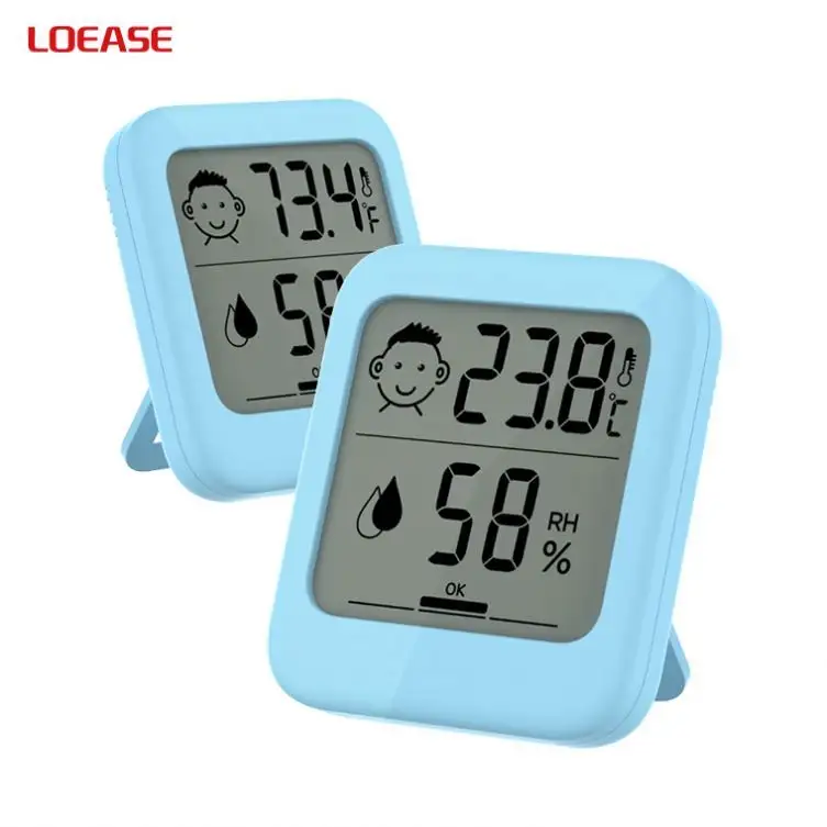 Temperature Humidity Gauge Indoor Temperature Thermometer Gauge And Humidity Sensor With Screen