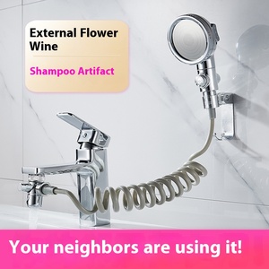 BOYI LX-8-32 moderne petite buse à main robinet <span class=keywords><strong>de</strong></span> douche Booster Extender externe pour <span class=keywords><strong>salle</strong></span> <span class=keywords><strong>de</strong></span> <span class=keywords><strong>bain</strong></span> shampooing aérateurs lavabo - Product Image 3