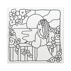 Un semplice libro da colorare da colorare in stile carino con serigrafia su carta patinata e carta artistica - Product Image 5