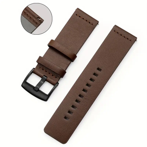 Correa de Repuesto para Reloj Inteligente de Cuero Sintético de 24 mm para Relojes Deportivos <span class=keywords><strong>Suunto</strong></span>, Hebilla Ajustable, Correa Deportiva Multicolor - Product Image 1