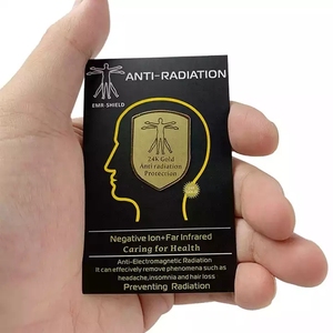 Autocollant de protection EMF, bouclier en or 24 carats, protection contre les rayonnements ioniques négatifs, autocollant énergétique anti-radiation, autocollant pour téléphone portable - Product Image 4