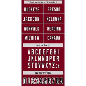 Custom Football Jersey Personalized Stitched Team Name Number V-Neck Moisture Wicking Unisex Adult Sports Shirt - Product Image 6