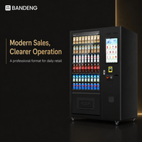 BANDENG 6610Pro 22T, Expendedora Automática con Pantalla Táctil, Diseñada para Operadores Minoristas, con Refrigeración de 4°C a 25°C