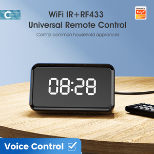 Tuya thông minh Wifi <span class=keywords><strong>IR</strong></span> RF433 điều khiển từ xa làm việc với Alexa Google nhà cho TV điều hòa không khí Fan nhà thông minh - Product Image 2