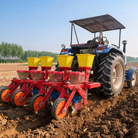 Semoir de précision suspendu 2-7 rangs pour maïs, soja et millet avec fonction de fertilisation