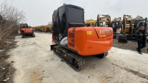 Excavadora Usada Original de Japón, Hitachi ZX60, Mini Excavadora Pequeña de 6 Toneladas, Alta Calidad, Hitachi 50 55 60 70, Pocas Horas de Trabajo - Product Image 6