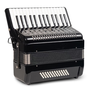 Accordéon professionnel 30 touches 48 basses en bois pour adultes, <span class=keywords><strong>instrument</strong></span> à clavier de performance graduée pour débutants - Product Image 2