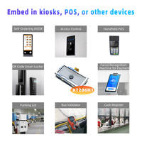 Lecteur de codes QR haute densité intégré XT206H1 XTIOT pour systèmes de point de vente