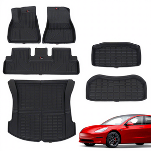 <span class=keywords><strong>Tappetini</strong></span> <span class=keywords><strong>Auto</strong></span> 3D in TPE per Tutte le Stagioni, Set Completo 4 Pezzi per <span class=keywords><strong>Nissan</strong></span> Sylphy/Tiida/X-Trail/<span class=keywords><strong>Qashqai</strong></span>/Lannia/Kicks - Product Image 1