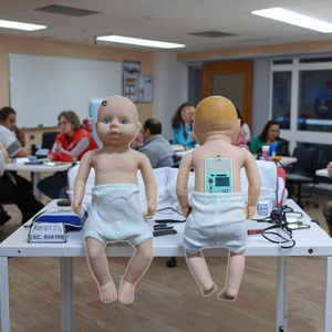 Poupée de soins interactifs à haute intelligence pour la formation des infirmières, expérience pratique, simulateur de bébé en sciences médicales - Product Image 5