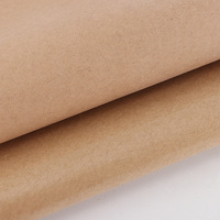 300g/m² Braunes Kraftpapier in Lebensmittelqualität, Anpassbare Großhandelsrolle, Feuchtigkeitsbeständiges Geschenkpapier, Offsetdruck-kompatibel