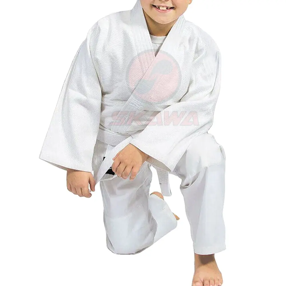 Groothandel Custom Judo Uniform Kleding Martial Arts Stof Materiaal Ademend Licht Gewicht Judo Uniform