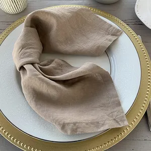 Benutzer definierte Tischs erviette Leinen Tischs ervietten Baumwolle Leinen Set für Hochzeits feier Restaurant Baumwolle Leinen Tischs erviette