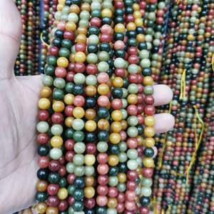 <span class=keywords><strong>Cuarzo</strong></span> Fresa Mejorado con Cristales Sueltos Multicolor de Morganita, Turmalina y Amatista - Product Image 1