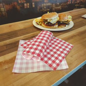 Personalized Colored Checkered Grease Proof Biodegradable Eco-Friendly Food Packaging <b>Paper</b> for Hamburgers French Fries Fried - Product Image 6