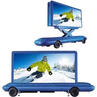 Remolque al aire libre a todo color Pantalla de visualización de publicidad LED P3 P4 P5 Camión Publicidad móvil Pantalla Led P6 Camión Pantalla Led