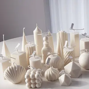 독특한 촛불 금형 도매 실리콘 촛불 금형 3d 촛불 금형