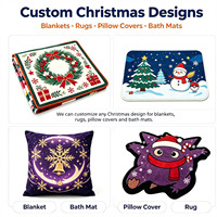 Couverture en flanelle rose Pokemon Gengar pour Noël, couverture mignonne de dessin animé pour enfants, couvertures imprimées personnalisées, couvertures chaudes d'hiver, taille king