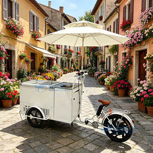 Multifunction Fast Food Cart New Mobile Street Coffee Ice Cream Electric Drive Stainless Steel CE Certified Truck for - Product Image 5