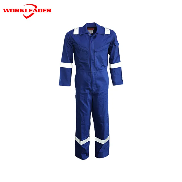 ผ้าฝ้ายFRความปลอดภัยทนไฟCoveralls