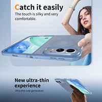 Coque Duo pour iPhone de haute qualité, bleu mat, antichoc, toucher doux, TPU PC hybride, coque magnétique pour téléphone portable, vente en gros