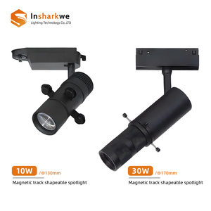 מודרני אנטי זוהר 48v הוביל מסלול אור גבוה crack 97 מ 20 מ "מ מגנטי בסיס שבב אלומיניום עבור מוזיאונים תערוכות אמנות <span class=keywords><strong>ar111</strong></span> - Product Image 1