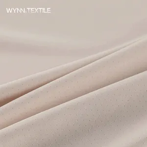 Tecido de malha dupla interlayer Nylon 64,2%/ Spandex 35,8% tecido para roupa íntima