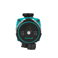 Bomba Circuladora Eléctrica de Alta Eficiencia Shinhoo Master SD 25-6 con Pantalla LED, Presión de 1.0MPA para Bomba de Calor HVAC y Calentador de Agua