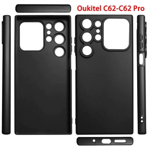Funda Protectora de Teléfono de TPU Suave, Simple y de Color Negro para Oukitel C68 Plus, Oukitel C68, Oukitel C69, Oukitel C61, WP100 Titan - Product Image 4