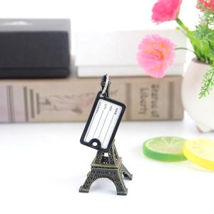 Étiquette personnalisée multi-couleur en acrylique, pièces, pour bagages, cartes de Classification de numéro d'hôtel avec anneaux - Product Image 2