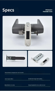 Wholesale Concealed Handle <strong>Door</strong> Lock Comfortable Auto Close Magnetic Lock Zinc Alloy Hidden Privacy Locks for Bedroom Wood <strong>Doors</strong> - Product Image 6
