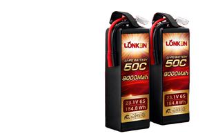 Longkun大容量ドローンバッテリー 6S 22000mAh Fpvリポバッテリー 25C 22.2V 農業用ドローン/UAVバッテリー用 - Product Image 4