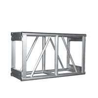 Système de treillis d'éclairage modulaire en aluminium avec installation rapide antirouille, connexions soudées/visées, portable pour scène événementielle