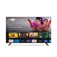 Téléviseur intelligent du fabricant, télévision économique 55 65 75 85 98 100 pouces, téléviseur LED intelligent avec Android et Wi-Fi
