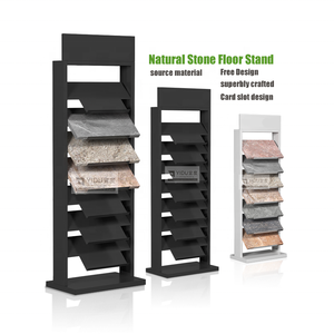 Thiết kế mới đá hiển thị plinth đá cẩm thạch số đứng tầng thường vụ gạch đá kim loại khung thạch anh hiển thị đứng - Product Image 1