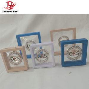 Estuche de broches de <span class=keywords><strong>Jack</strong></span> y Jill of America Delta Sigma Theta Oes, caja de cosméticos, estuche transparente, broche y estuche de diamantes de imitación personalizados - Product Image 2