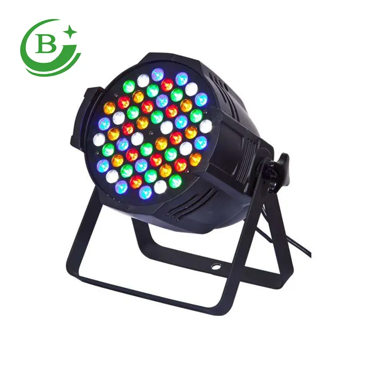 Лидер продаж, светодиодный сценический прожектор с различными яркостями, 54x3 Вт, RGBW