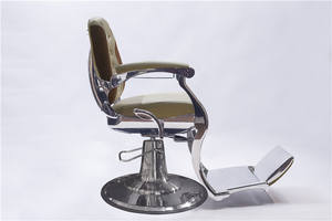 Thiết Kế Thanh Lịch Bán Buôn Mật Độ Cao Miếng Bọt Biển Đồ Nội Thất Salon Cắt Tóc Ghế Lớn Vòng Cơ Sở Người Đàn Ông Phụ Nữ Sử Dụng Cắt Tóc Ghế Cho Bán - Product Image 3