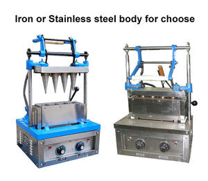 Moules à cône de <span class=keywords><strong>gaufre</strong></span> professionnels Offre Spéciale petit fabricant de tasses à café comestibles commerciales - Product Image 5