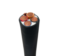 Cable TC con Cubierta de PVC, 600V, 4 Núcleos, 12awg 14awg, Tipo THHN