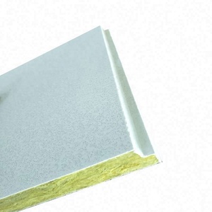 Plafonds médicaux Carreaux acoustiques en laine de roche ignifuges Panneaux <span class=keywords><strong>d</strong></span>'<span class=keywords><strong>art</strong></span> Plafond tégulaire Lay In Ceinling Tile Son de qualité supérieure - Product Image 1