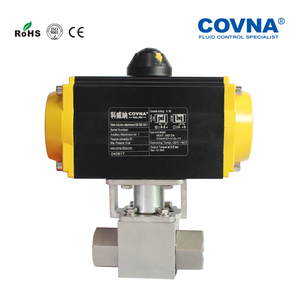 บอลวาล์วนิวเมติกแบบเดี่ยวชนิดเกลียวใน ทำจากสแตนเลส COVNA รุ่น HK-56G - Product Image 6