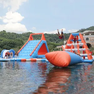 CH Large Water Play Equipment Park Aufblasbar zum Verkauf, Big Infla table Aqua Park für Kinder und Erwachsene