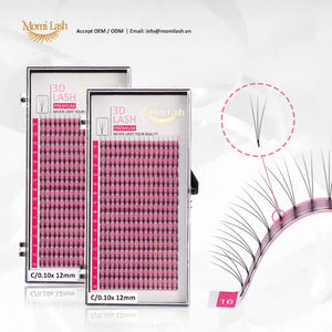 ขนตาปลอมแบบพัด 3 มิติ ทำมือ พร้อม CC สำหรับเพิ่มวอลลุ่มอย่างมีเสน่ห์ - ทำให้การต่อขนตาเป็นเรื่องง่าย - Product Image 3