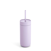 Mug de voyage isotherme en acier inoxydable à double paroi avec système de boisson 3-en-1 Storm, 12oz/16oz/20oz - Tasse à café et thé à large ouverture