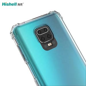 Transparent mince antichoc TPU gros téléphone portable couverture arrière pour XIAOMI <span class=keywords><strong>Redmi</strong></span> <span class=keywords><strong>Note</strong></span> 9S 9 Pro Max - Product Image 4