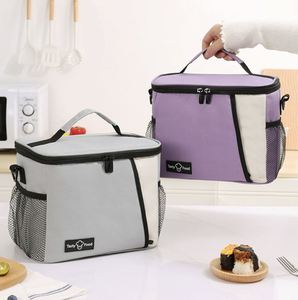 Portable 300D Oxford Cooler Bag Large Capacity Lunch Bag Organizer Outdoor Picnic Leakproof Thermal Bag - Product Image 3
