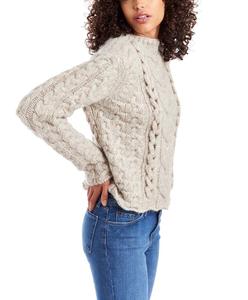 53% 17% di lana Alpaca 30% girocollo in poliammide <span class=keywords><strong>maglia</strong></span> spessa maglione di lana da donna - Product Image 2